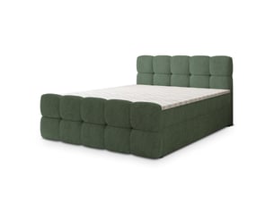 Lit avec rangement 160x200 cm <strong>MASSENO</strong>  <strong></strong> coloris vert