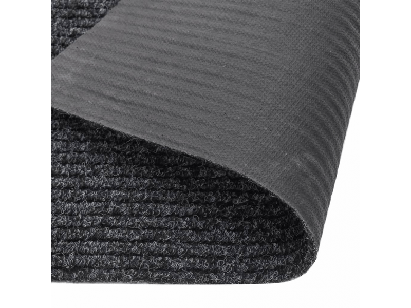  Tapis de couloir anti-salissures 100x100 cm gris anthracite - comfortxl 327165 - Conforama E