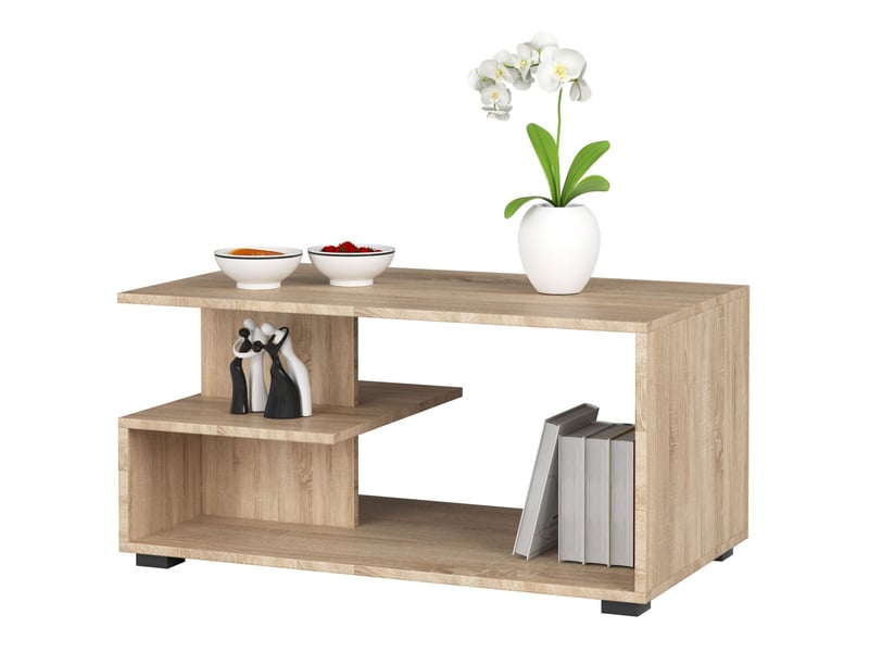  Table basse akord pin chêne sonoma 90 cm 90x51x45 cm PIN - Conforama B