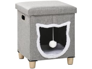 Pouf / repose pied PANGIVO gris