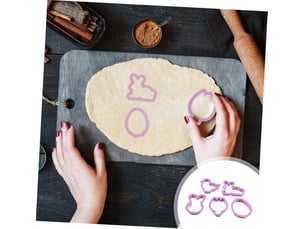 10 pièces pochoirs de pâques essoreuse à gâteau outils de décoration de biscuits coupe-biscuits doublures emporte-pièces d'automne emporte-pièce coeur
