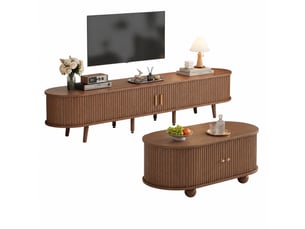 Meuble tv coloris marron 170 cm ULQENI