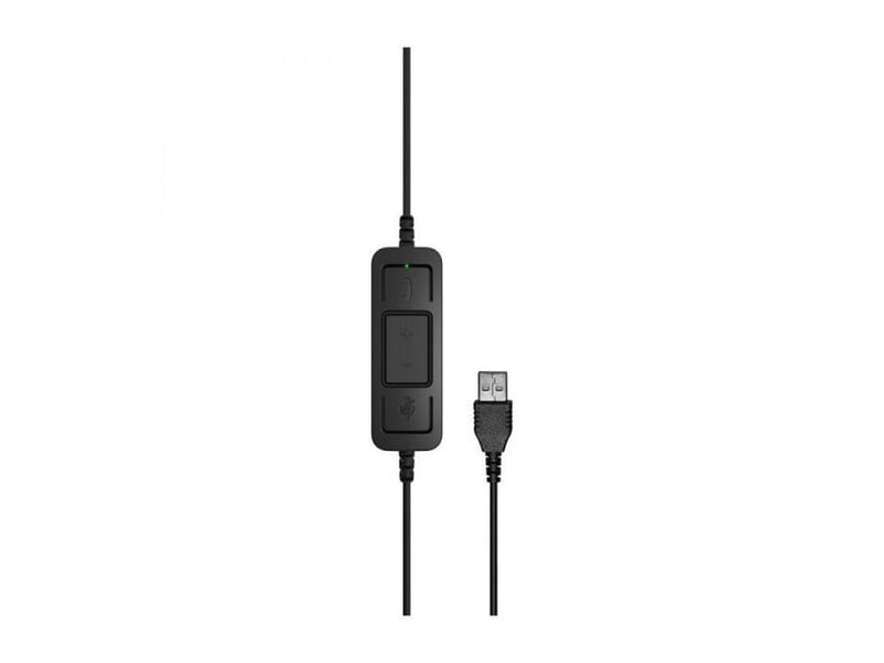  Casque micro filaire sur oreille usb avec micro antibruit  - Conforama D