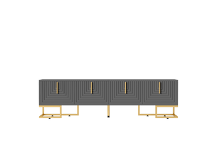 Meuble tv coloris gris 170 cm <strong></strong> <strong></strong>