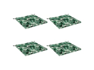 Lot de 4 coussins de siège, coussins d'assise soest 100 % polyester cf60153