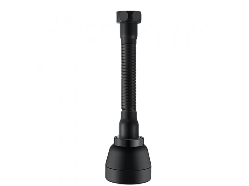  Aérateur de robinet noir 3 modes, tête douchette évier cuisine 360° pivotante, embout extension pour robinet de cuisine, économiseur d'eau  - Conforama A