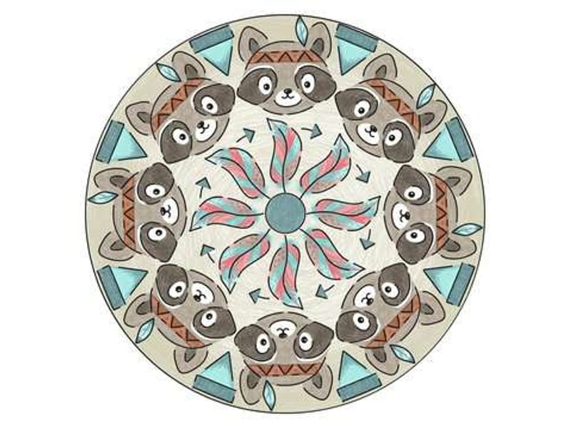  Mandala - midi - boho style 20019 - Conforama C