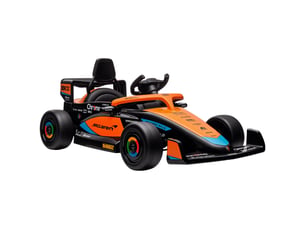 Voiture électrique pour enfants, mclaren formula 1, avec télécommande et musique, pour les 3-5 ans, orange