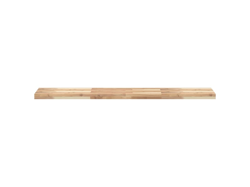 Dessus de table, plateau de table 120x30x4 cm rectangulaire bois massif d'acacia - Conforama D