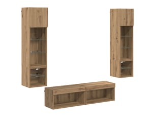 Meuble tv coloris bois clair  <strong></strong>  <strong></strong>