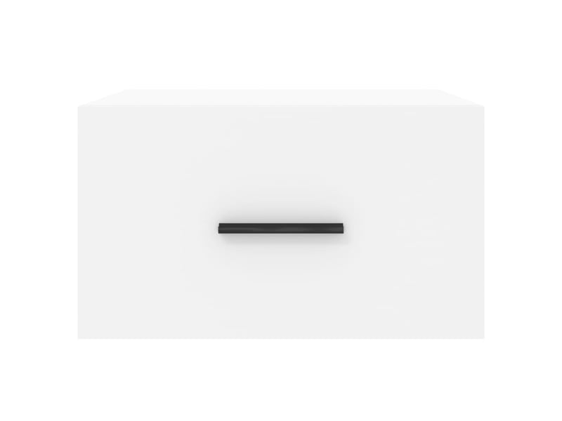  Table de chevet - cabinet de chevet - table de nuit murale blanc 35x35x20 cm  - Conforama D