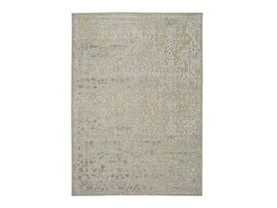 Tapis atticgo isabella 603 rectangulaire vintage, coloris plata