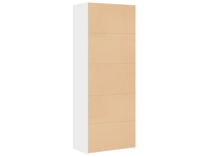  Buffet haut - bahut - meuble de rangement blanc 70x42,5x185 cm bois d'ingénierie  - Conforama D