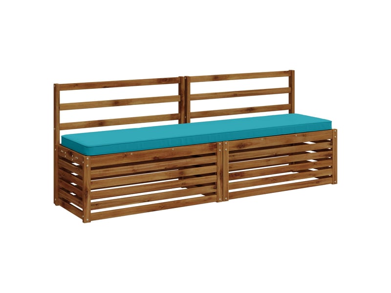 Coussin de banc, coussin d'assise, coussin pour chaisecanapé 1 pièce vught 100 % polyester turquoise cf52330 - Conforama C