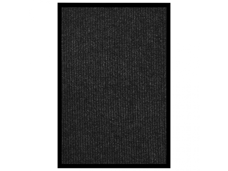  Paillasson rayé gris anthracite 80x120 cm - comfortxl 331609 - Conforama B
