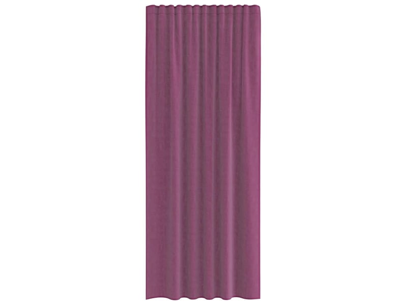  Lot de 2 rideaux en voile, voilages à œillets violets cf44255  - Conforama D