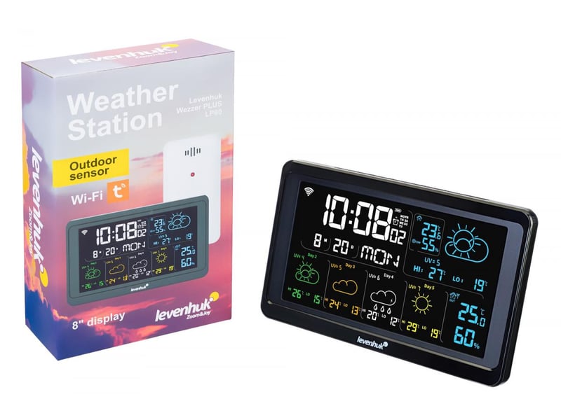  Station météorologique levenhuk wezzer plus lp80 78898 - Conforama B