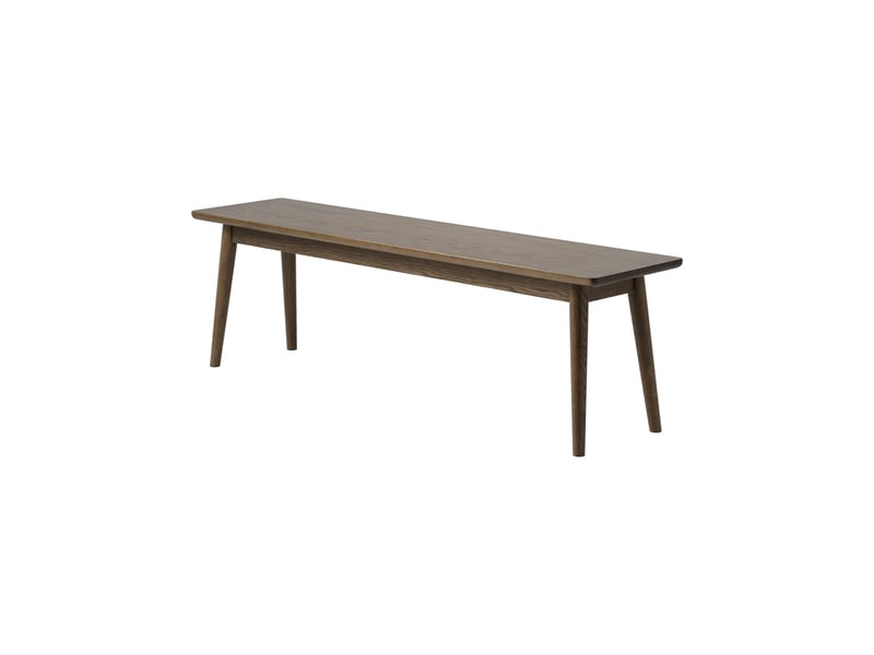  Banc 150x35x45 en chêne marron - terali  - Conforama B