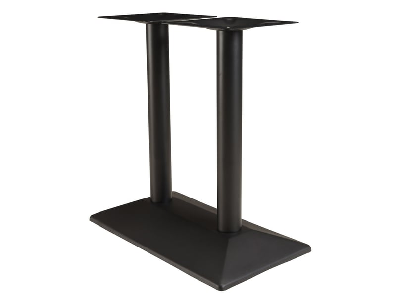 Icare - ensemble n°1: table bistrot rect. 120x70cm en céramique marbré noir  - Conforama E