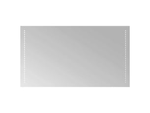 Miroir de salle de bain, miroir de toilette à led 90x50 cm cf62512