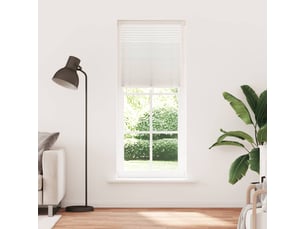 Store plissé, store de fenêtre 80x200 cm blanc cf46667
