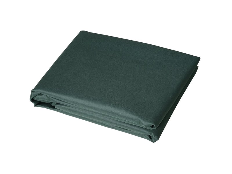 Housse de protection pour balancelle de jardin 177 x 114 x 152 cm vert foncé polyester, fermeture zippée - Conforama D