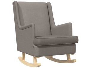 Fauteuil convertible VIDAXL  Tissu marron