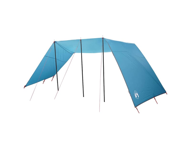 Bâche de camping, tarp de camping résistant à l'eau bleu 402x240x240 cm - Conforama A