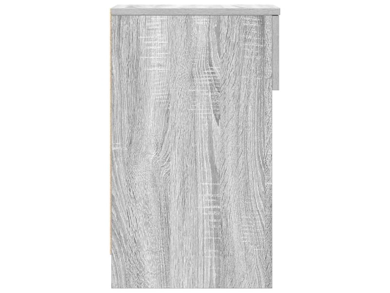  Table de chevet - cabinet de chevet - table de nuit avec tiroir sonoma gris 20x36x60 cm  - Conforama E