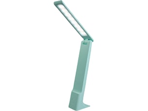 Lampe de chevet pliable avec veilleuse, variateur tactile – 3 modes de couleur, protection oculaire, pour lecture et étude-bleu roi