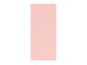 Store plissé, store de fenêtre rose 95x200 cm largeur du tissu 94,4 cm polyester cf47017