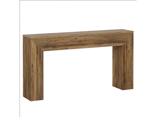 Console 0 tiroir(s)  coloris marron <strong>DESMIU</strong> <strong></strong> - longueur 160 cm - 160 cm