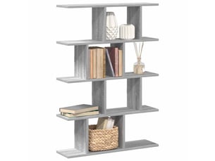 Étagère cube murale 12 compartiments sonoma gris cf41343