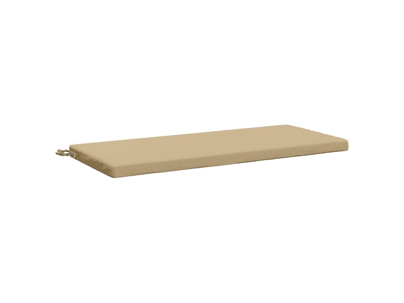  Coussin de banc, coussin d'assise, coussin de canapé soest 100 % polyester beige 110 x 50 x 5 cm cf52997  - Conforama A