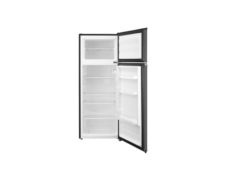  Glem gas - réfrigérateur combiné 55cm 204l statique noir  grf2104bk - GRF2104BK - Conforama C