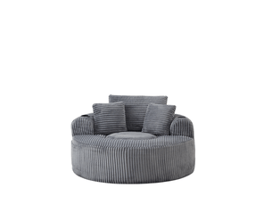 Fauteuil fixe MAISONORA  Tissu gris