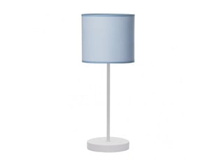 Lampe à poser enfant fabrilamp ibor blanc et bleu 1xe14 42 x 17 x 17 cm