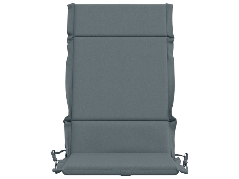 Lot de 2 coussins de chaise à dossier haut gemert bleu cf59274 - Conforama D