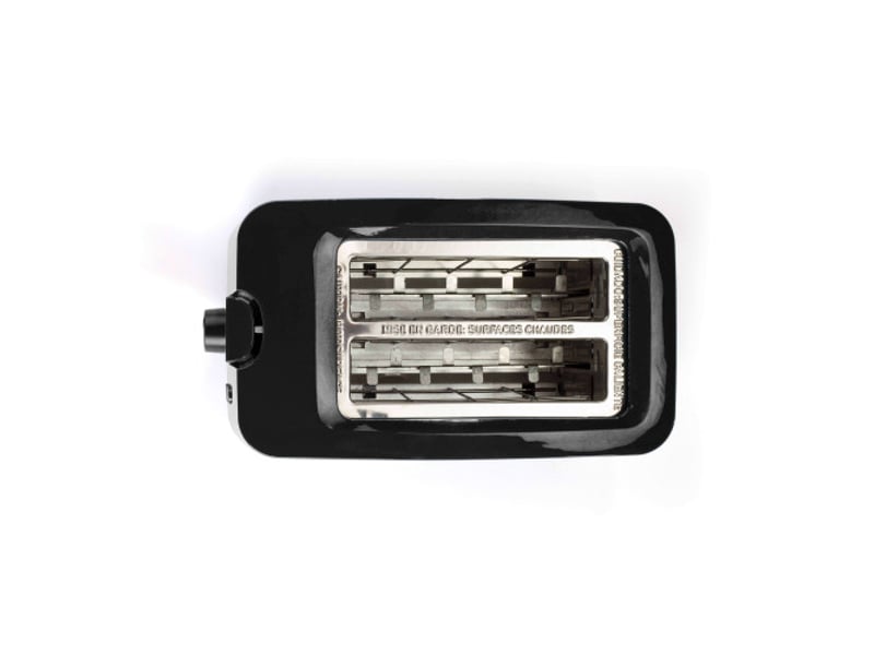  Grille-pain 2 fentes noir 750w DOD162N - Conforama B