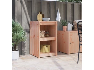 Meuble de rangement, armoire de cuisine meppel chêne brun 55x55x92cm pin massif shl3463
