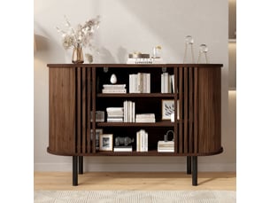 Buffet    <strong></strong> <strong>Seren Glow</strong> - 120 cm coloris marron 