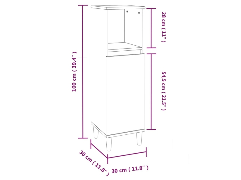 Ensemble de meubles salle de bain 3 pcs blanc bois d'ingénierie cf63935 - Conforama E