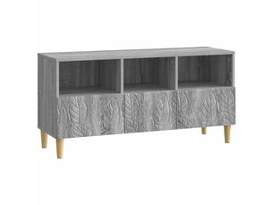 Meuble tv coloris gris 102 cm <strong></strong>  <strong></strong>
