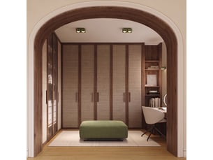 Plafonnier ovio 2 vert olive gx53 aluminium moderne 8x24.5x12cm