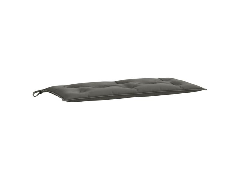  Lot de 2 coussins de banc de jardin, coussins d'assise gris foncé mélangé tissu cf58661  - Conforama E