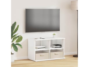 Meuble tv coloris blanc  <strong></strong>  <strong></strong>