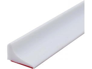 Bande d'étanchéité autocollante pour douche, évier, baignoire (blanc), 2 m