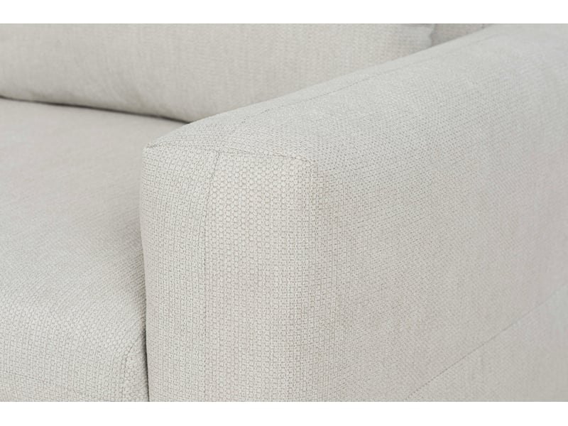  Canape droit convertible beige 2 places  - Conforama S