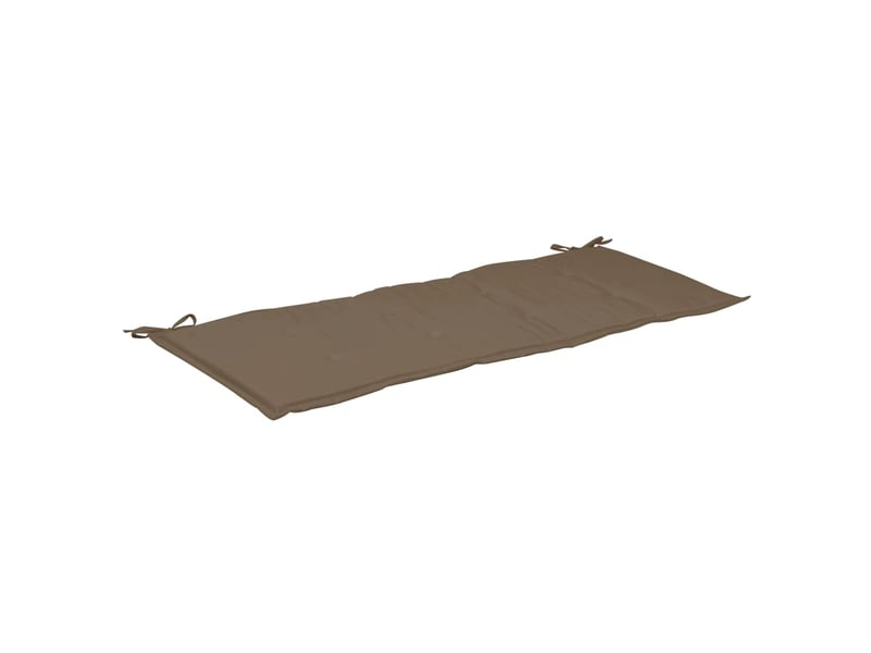  Coussin de banc de jardin 100 % polyester imperméable taupe 120 x 50 x 3 cm dec021750  - Conforama B