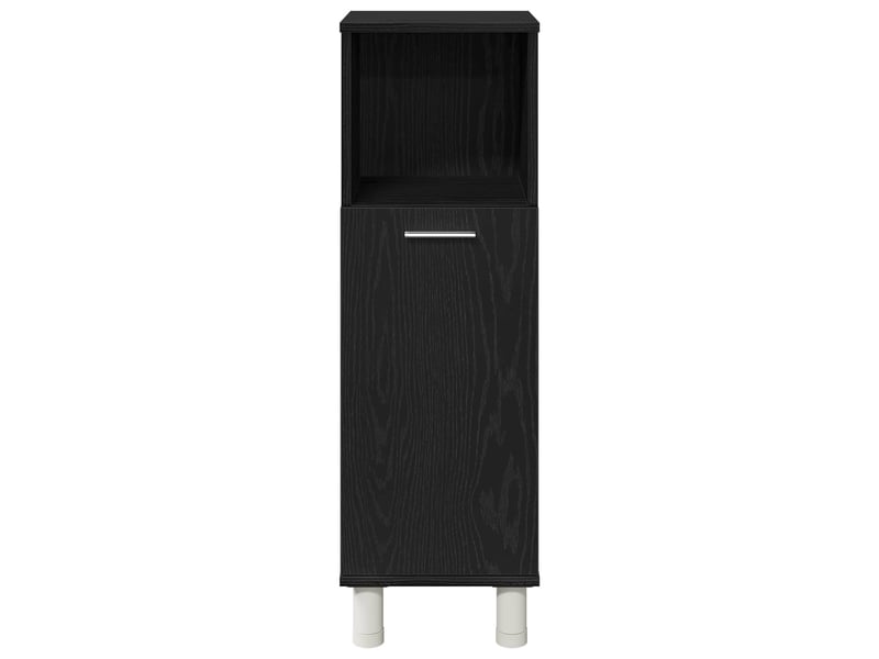  Ensemble de mobilier de salle de bain 4 pièces noir cf64557  - Conforama E